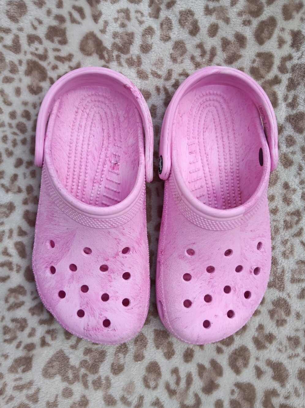 Pink CROCS